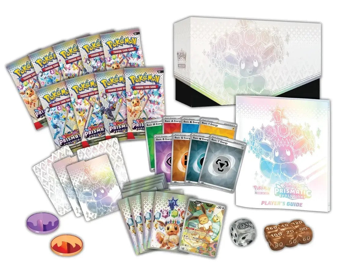 Pokémon TCG: Scarlet & Violet Prismatic Evolutions Elite Trainer Box