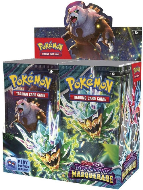 Pokémon TCG: Scarlet & Violet Twilight Masquerade Booster Box (36 Packs)