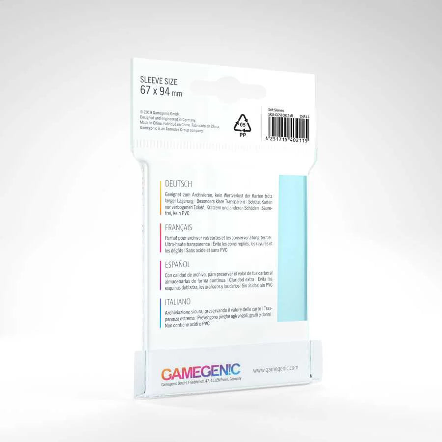 Gamegenic Soft Card Sleeves (100 Count)
