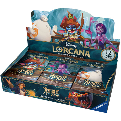 Disney Lorcana: Azurite Sea Booster Box (24 Packs)