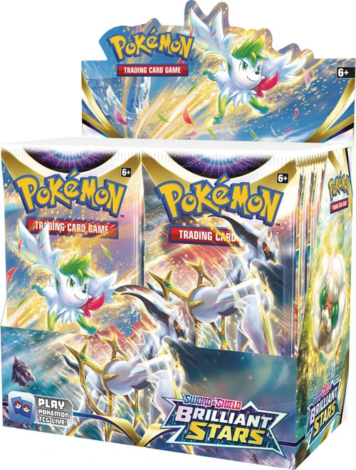 Pokémon TCG: Sword & Shield Brilliant Stars Booster Box (36 Packs)