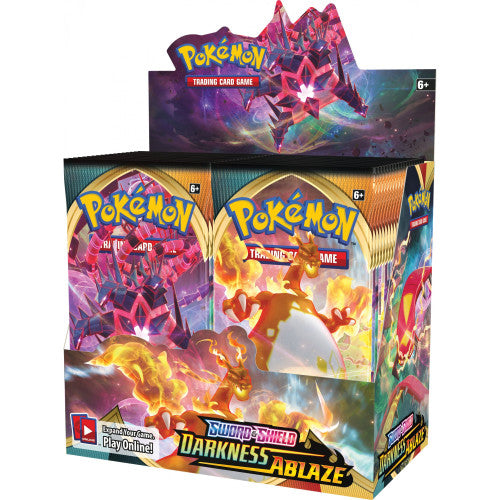 Pokémon TCG: Sword & Shield Darkness Ablaze Booster Box (36 Packs)