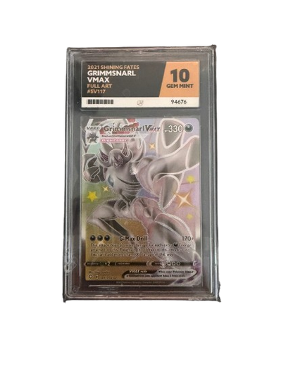 Pokémon Grimmsnarl VMAX SV117/SV122 ACE Grading Gem Mint 10