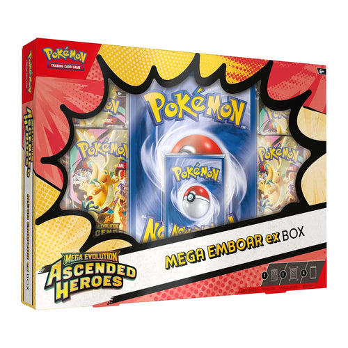 Pokémon TCG: Mega Emboar ex Box