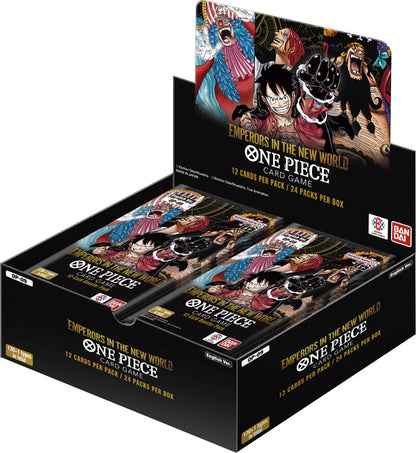 One Piece Card Game OP-09 Emperors in the New World Booster Box