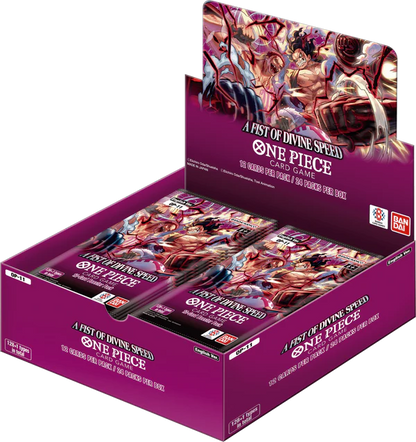 One Piece Card Game OP-11 A Fist of Divine Speed Booster Box