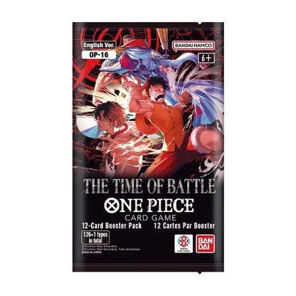 One Piece Card Game OP-16 The Time of Battle Booster Box (Pre-Order)
