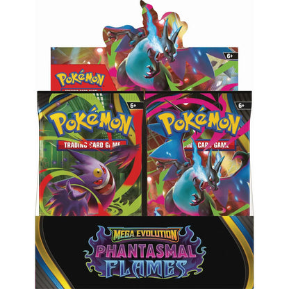 Pokémon TCG: Scarlet & Violet Phantasmal Flames Booster Box (36 Packs)