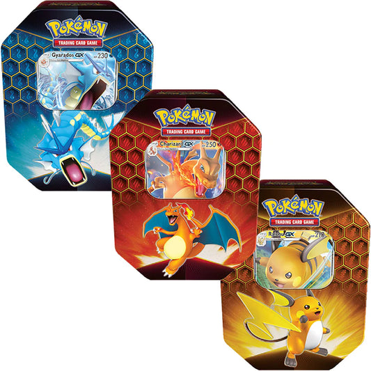 Pokémon TCG: Sun & Moon - Hidden Fates Tins (Set of 3)