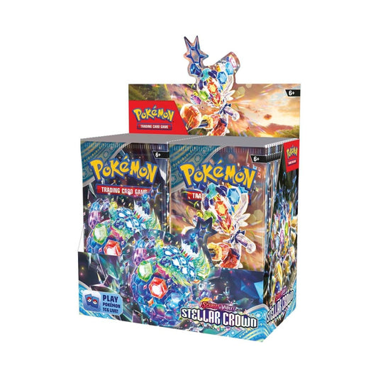 Pokémon TCG: Scarlet & Violet—Stellar Crown Booster Box (36 Packs)