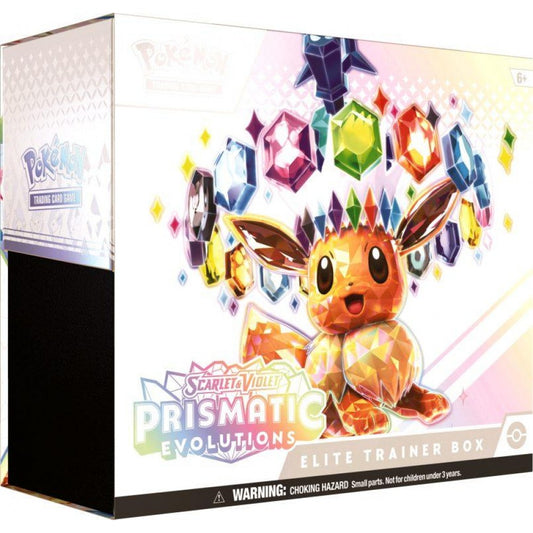 Pokémon TCG Scarlet & Violet Prismatic Evolutions Elite Trainer Box (PRE-ORDER)