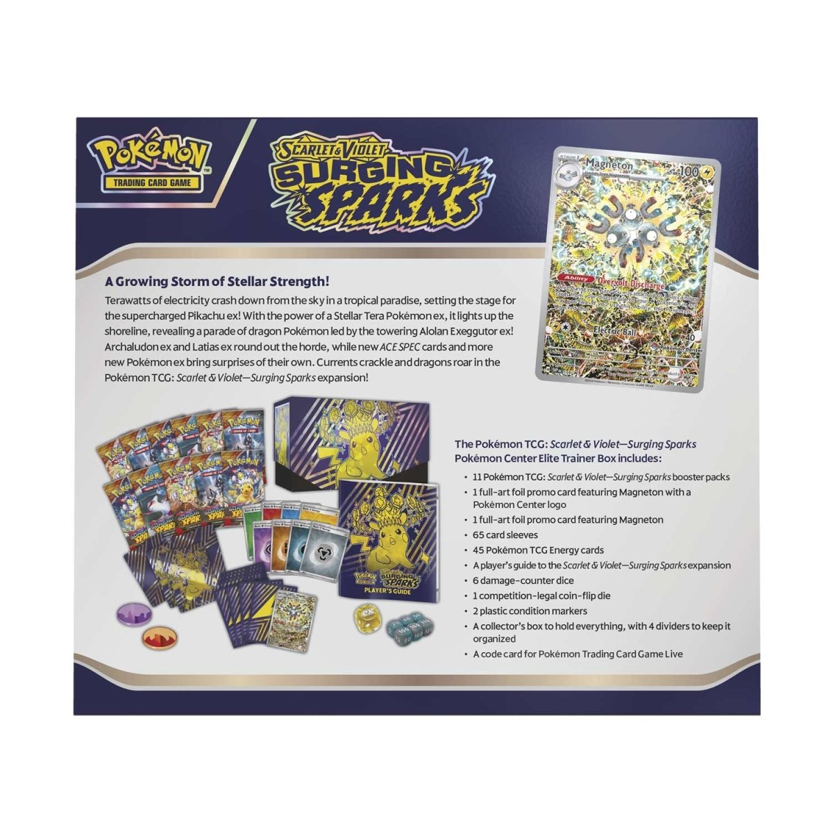 Pokémon TCG – Surging Sparks Elite Trainer Box
