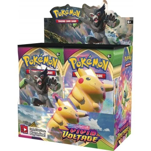 Pokémon TCG: Sword & Shield Vivid Voltage Booster Box (36 Packs)